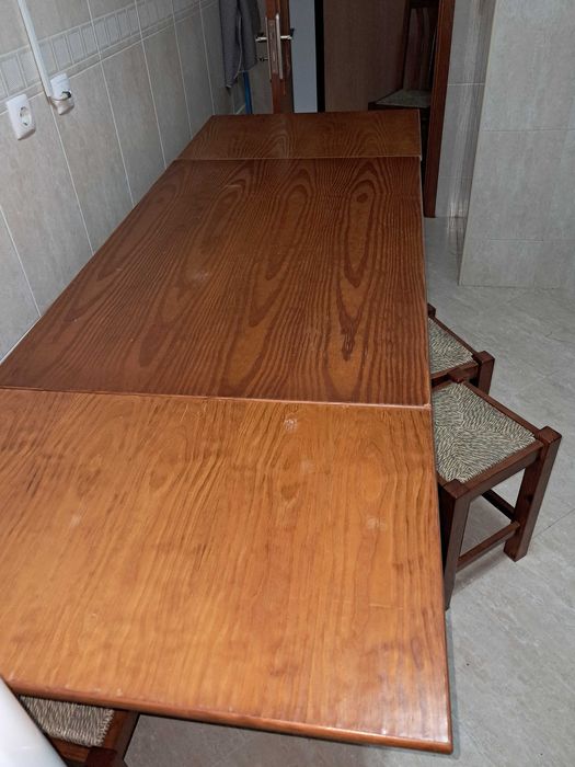 Mesa cozinha madeira