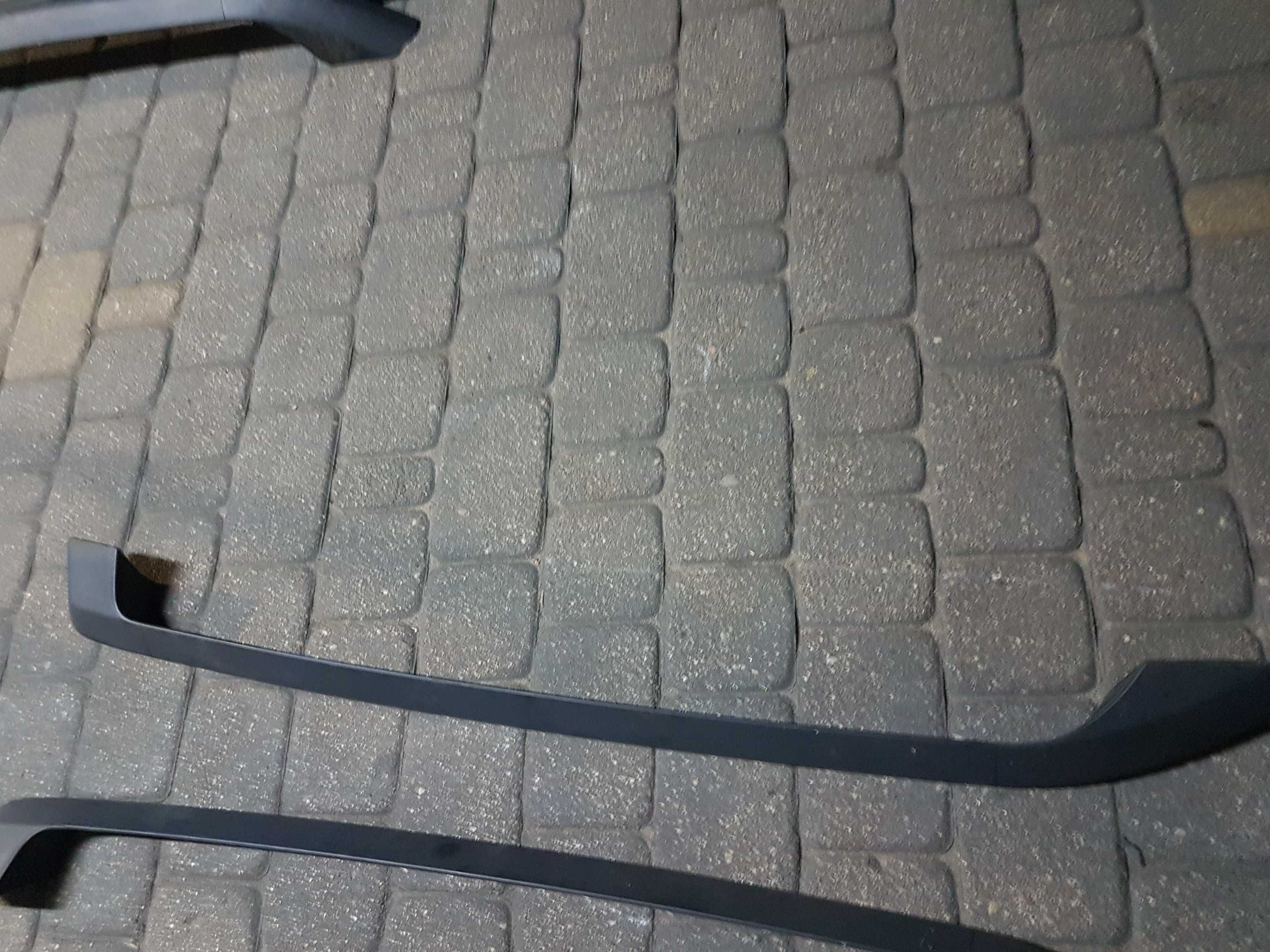 relingi reling dachowy fiat panda 02-12r II KOMPLET śruby ORYGINAŁ