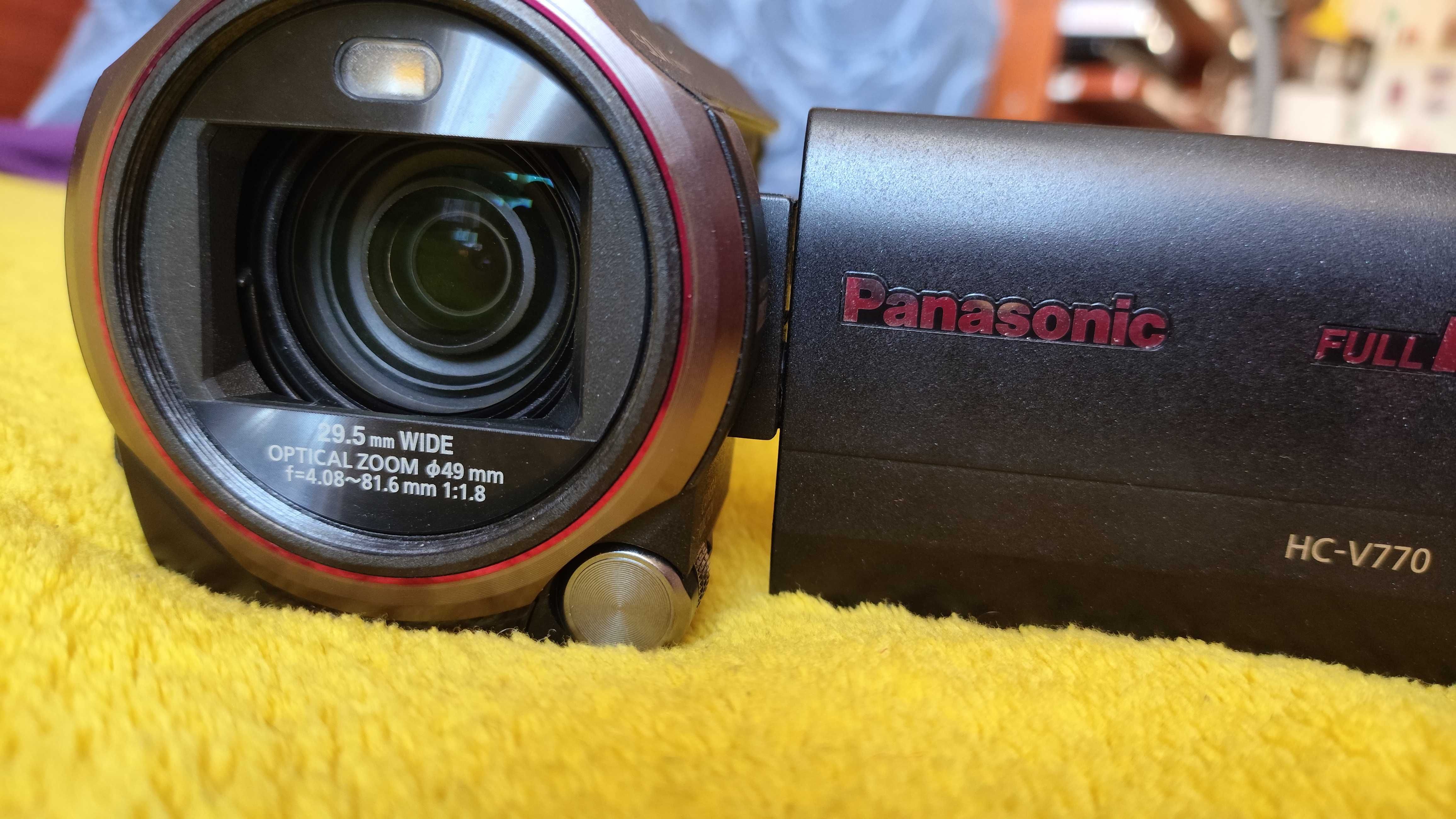 Видеокамера Panasonic HC-v770 WiFi (Новая) + флешка