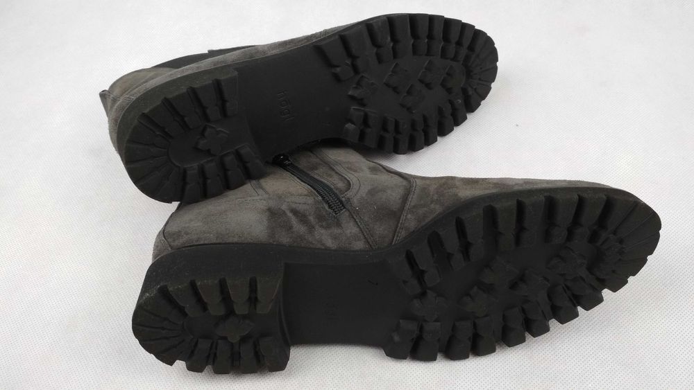 HÖGL Buty Botki Sztyblety Na Zamek Skórzane Roz. 41
