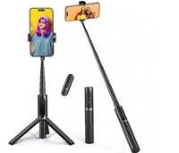 Uchwyt statyw selfie stick ATUMTEK, mały tripod do telefonu + pilot