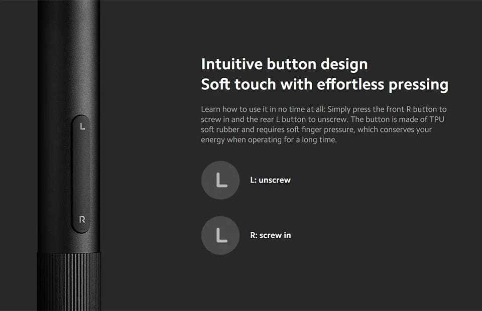Xiaomi Mi Śrubokręt akumulatorowy Zestaw precyzyjnych wkrętaków