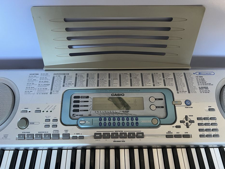 Keybord casio wk-3000 + nóżki regulowane w komplecie