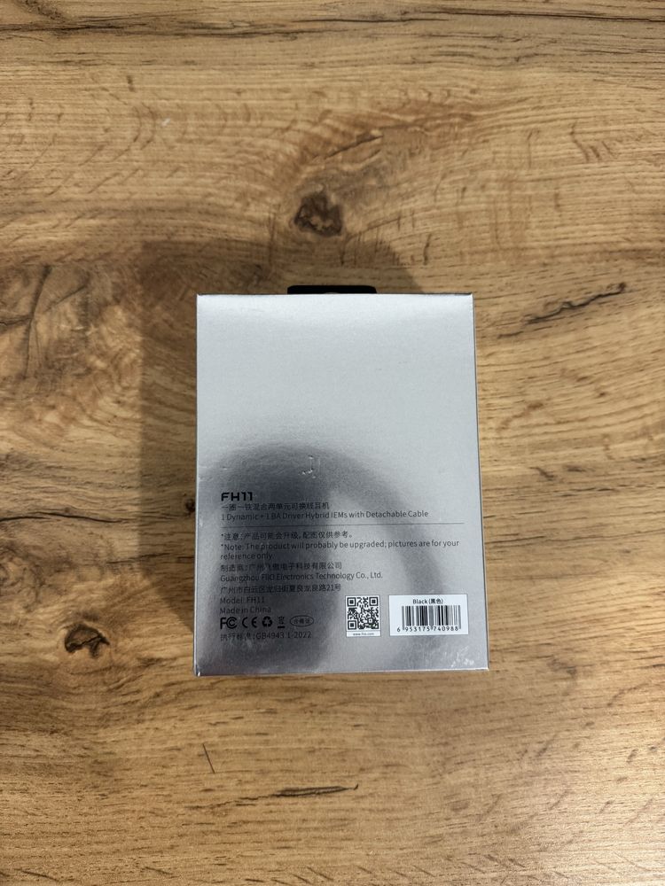 Навушники гібридні дротові FiiO FH11 | 1DD+1BA | 111 дБ | 20–20 000 Гц