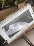 Szafa rack 6U 19” szara, przeszklone drzwiczki – 60x40 cm, wisząca