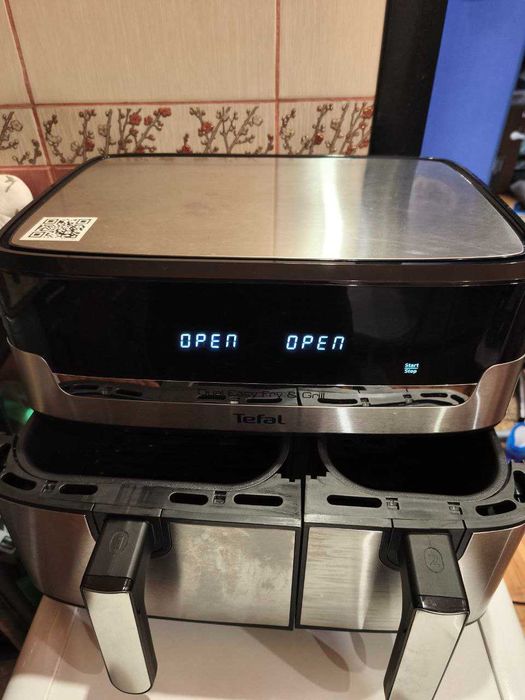 Аэрогриль Тефаль мультипечь TEFAL мультипіч аерогриль Dual Easy Grill