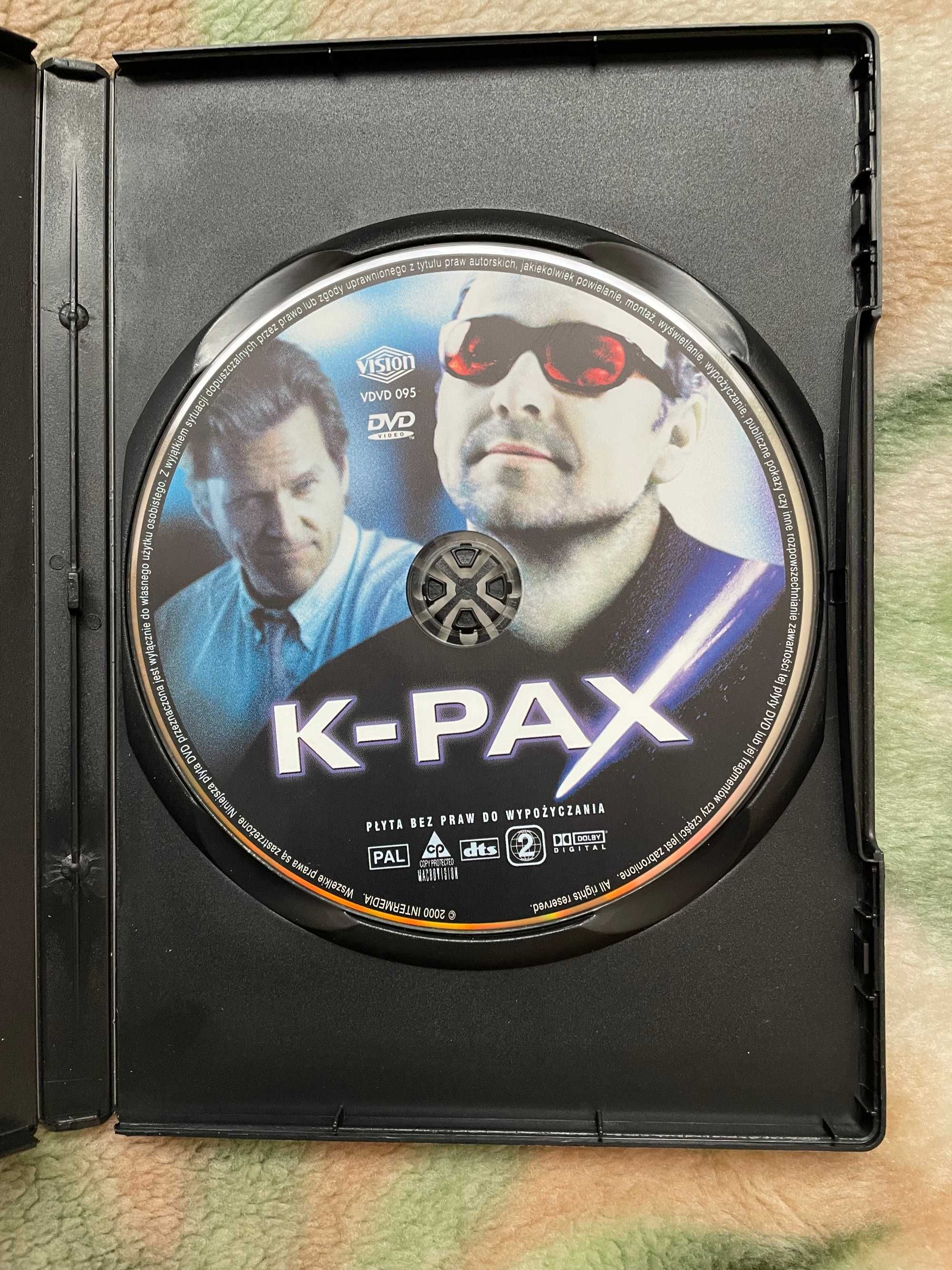 K-Pax DVD Kevin Spacey