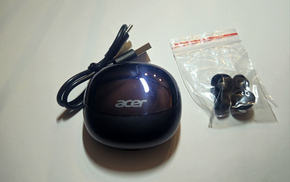 Słuchawki bezprzewodowe Acer TWS douszne Bluetooth Mikrofon Etui