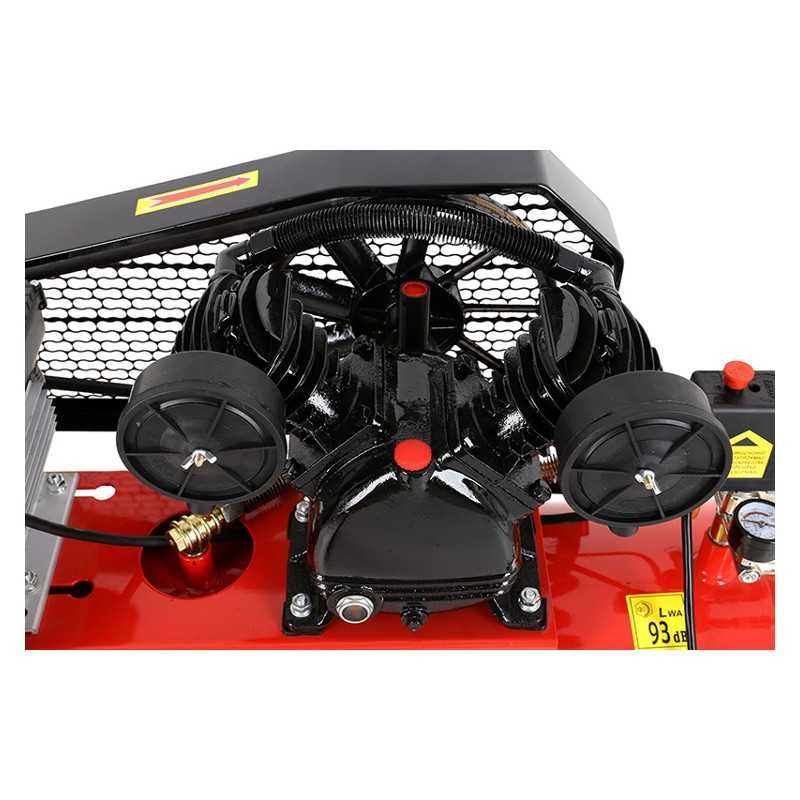 Kompresor olejowy sprężarka 100L 2tłoki 3,8KM 480l/min 230V KD402 NOWY