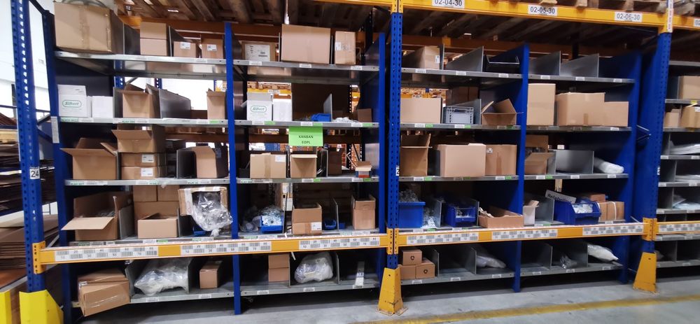 Świetne mocne regały przemysłowe Jungheinrich 2700x2500x850!