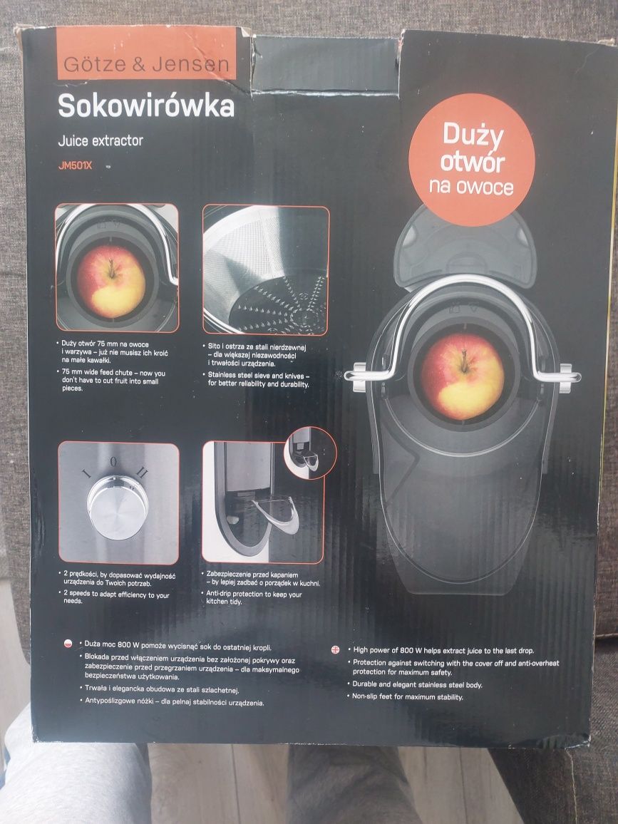 Sokowirówka GÖTZE & JENSEN JM501X