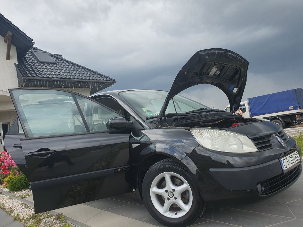 RENAULT SCENIC II * 1.6 Benzyna * Bardzo Ładny Stan * Niski Przebieg *