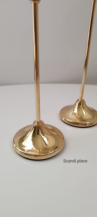 Набір свічників декоративних 3шт золотого кольору