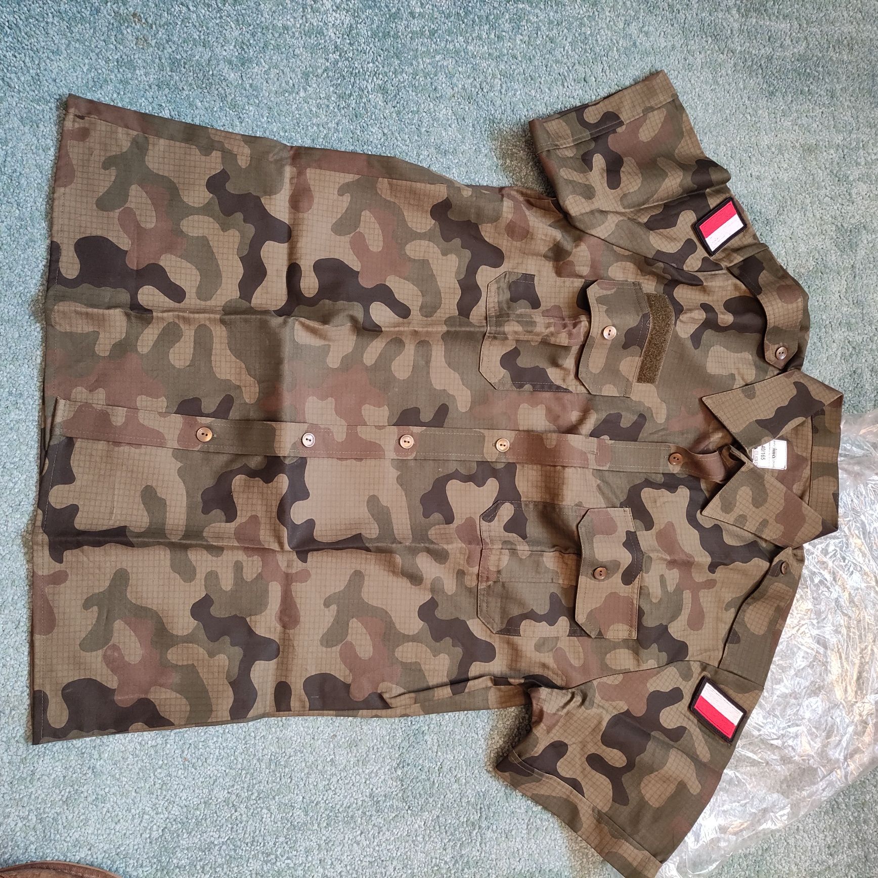 Koszule żołnierza służby zasadniczej+ bluzokoszula z PRL