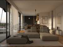 Luxuoso apartamento T2 por estrear final de construção.