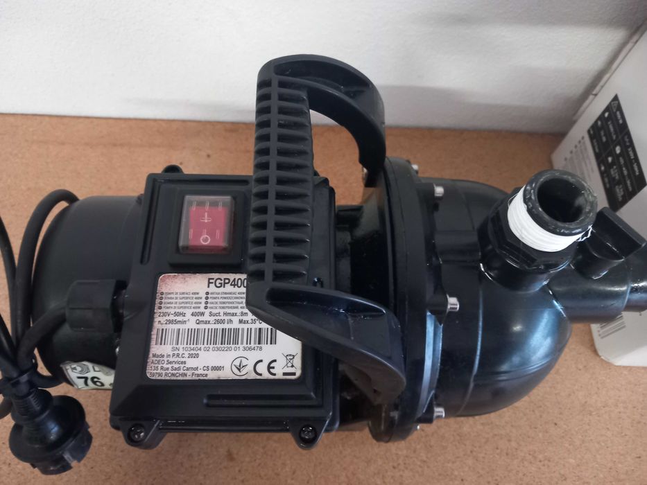Bomba agua superficie 400w