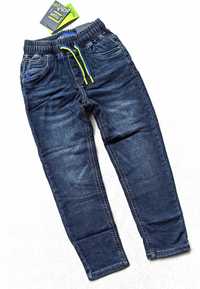 Jeansowe spodnie dla chłopca  nowy rr., 134-140