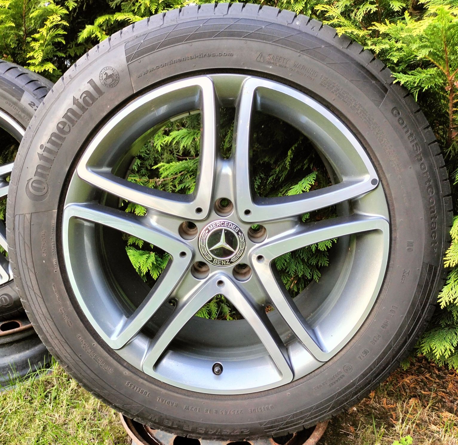 Felgi Opony Lato Mercedes 220 S-klasa 222 8,5Jx19 ET45 5x112 221