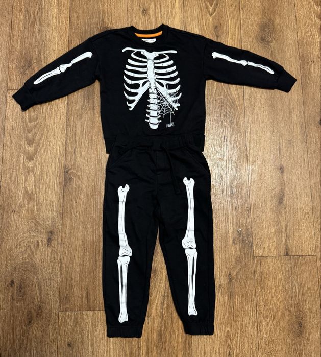 Костюм на Хелловін Halloween Скелет 116 р.