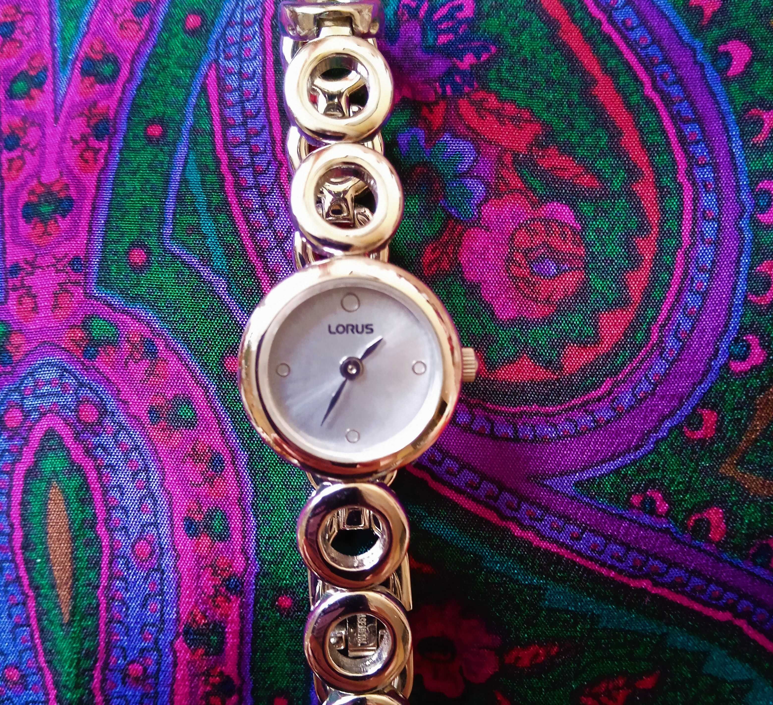 Lorus unikatowy japoński zegarek biżuteryjny