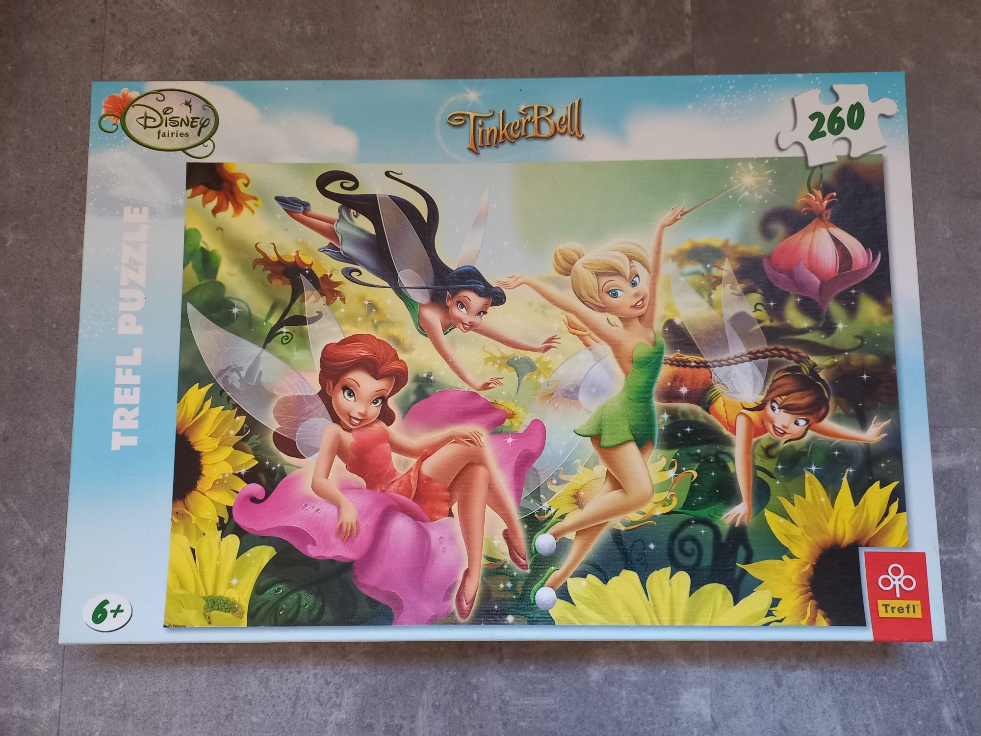 Puzzle TinkerBell Dzwoneczek 260 Treffl