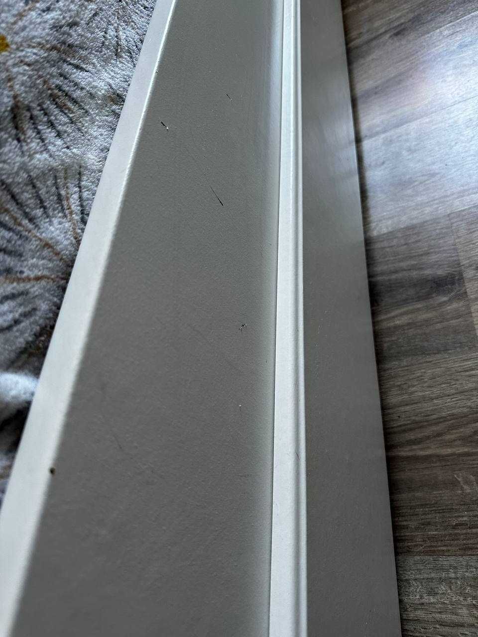 Estrutura cama c/4 gavetões, branco/Luröy, 140x200 cm