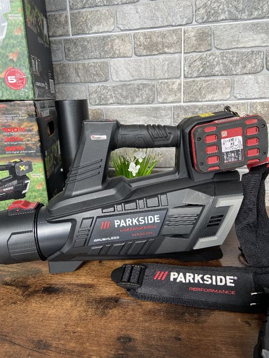 Повітродувка акумуляторна , вуличний пилосос PARKSIDE НІМЕЧЧИНА