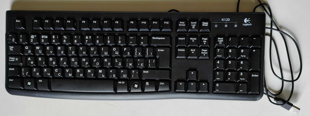 Клавіатура Logitech k120 for business