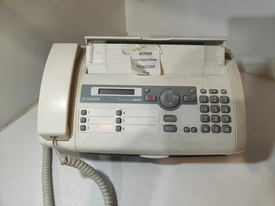 Fax - SAGEM 4840 ( nao testado)