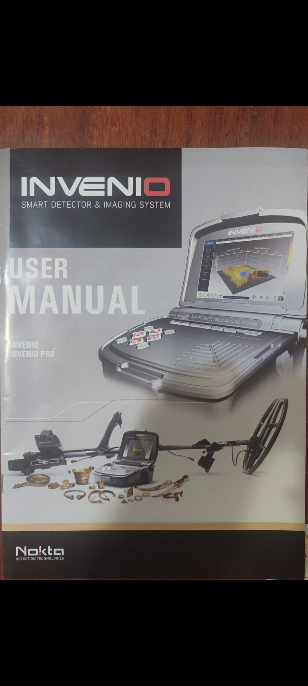 Металошукач Nokta Invenio Pro – професійний 3D детектор