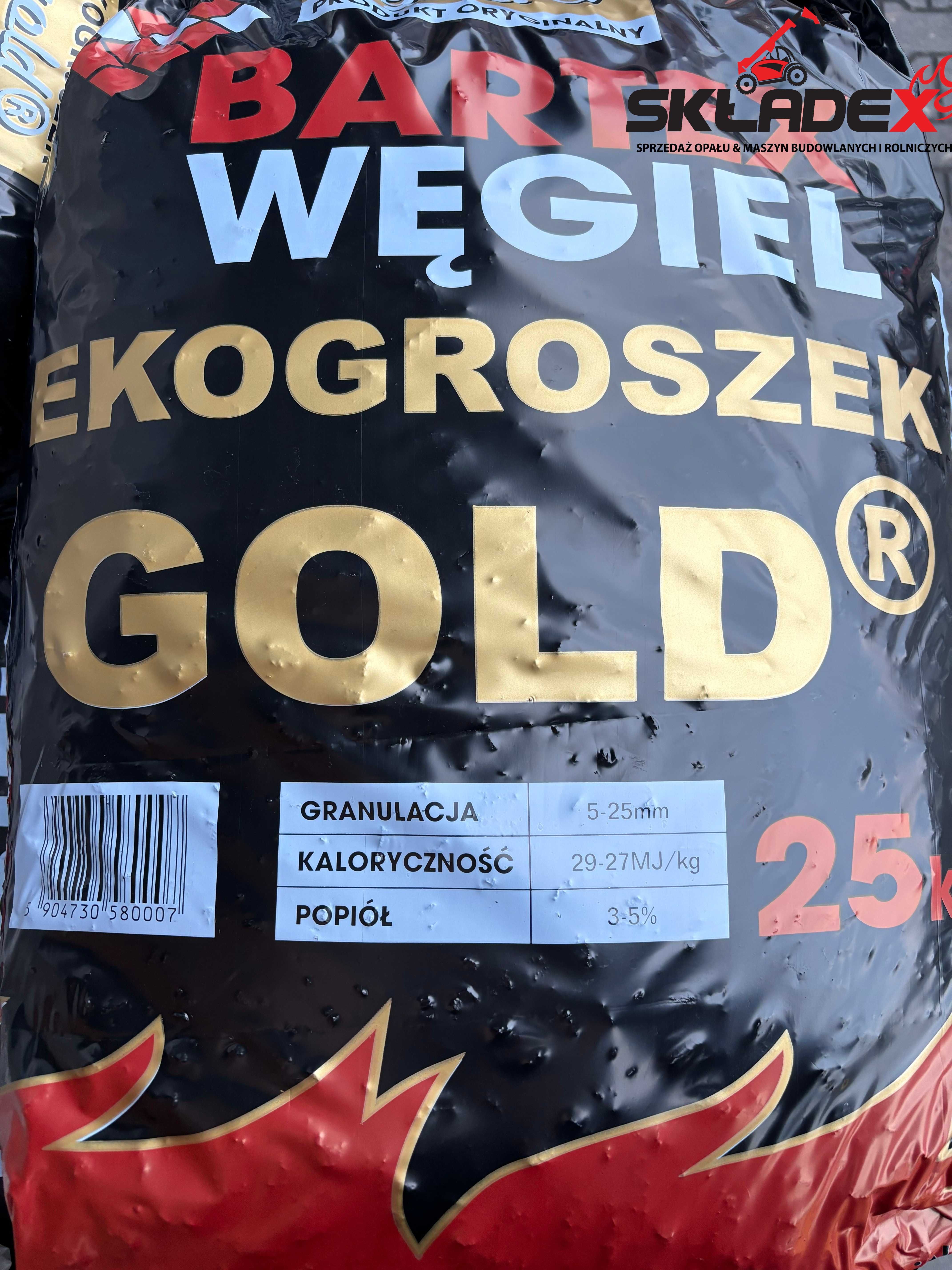 Ekogroszek / Groszek BARTEX GOLD 29-27 MJ Workowany Transport GRATIS