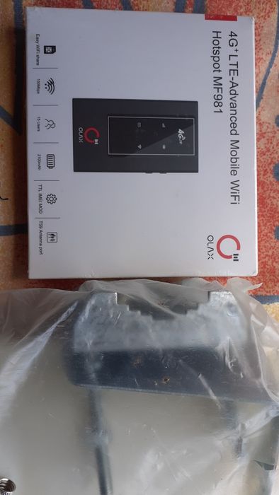 Мобильный 4G+ LTE-Advanced Wi-Fi роутер OLAX MF981. Новый.