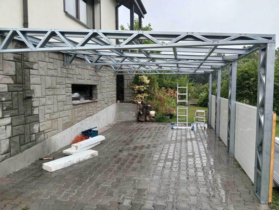 Konstrukcje stalowe hal, wiat, garaży, domów, konstrukcje na wymiar