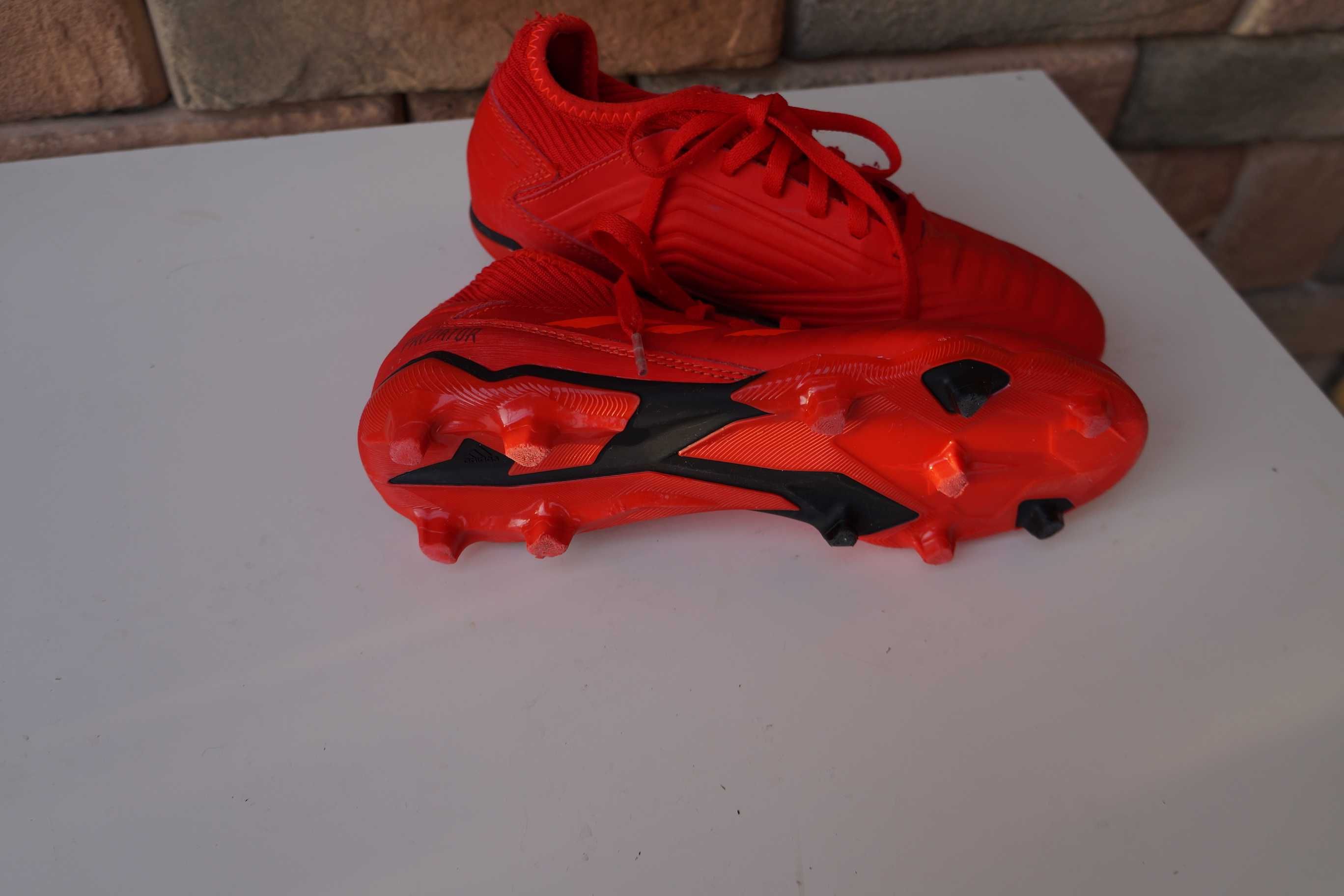 Buty piłkarskie korki Adidas Predator 19.3 czerwone - 36 2/3