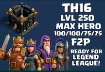 Pomoc w rozwijaniu konta Clash of Clans TH16