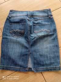 Spódnica bawełniana jeans