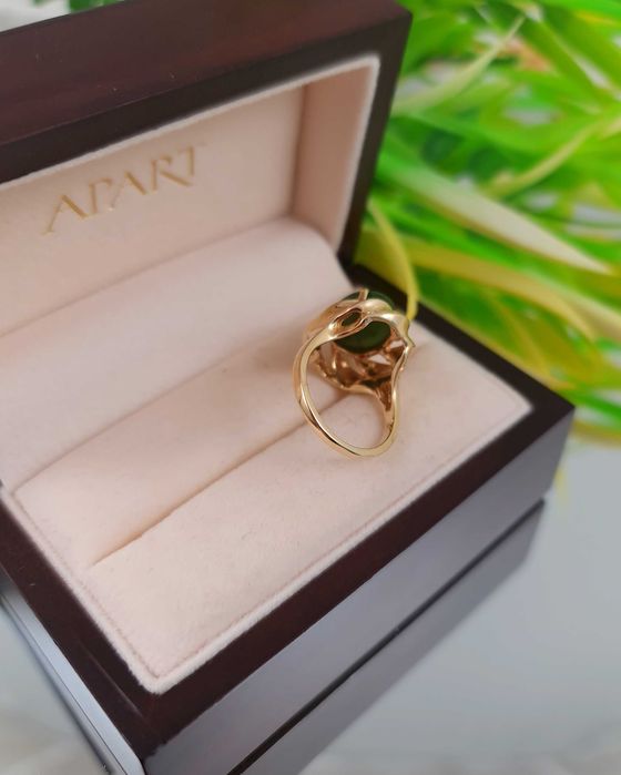 Pierścionek złoty z oczkiem 7,16g 585