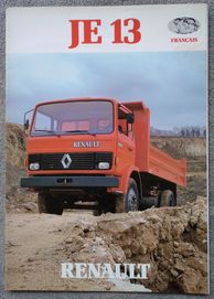 Prospekt Renault JE 13 rok 1983