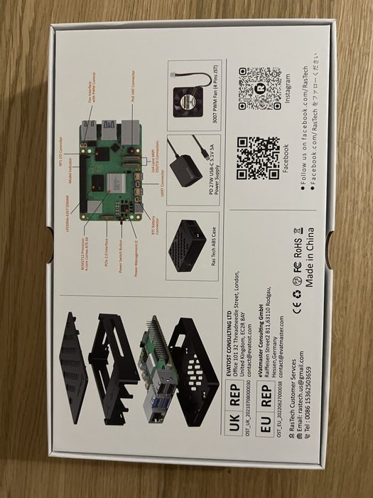 Raspberry Pi 5 16 GB Kit edição 64 GB