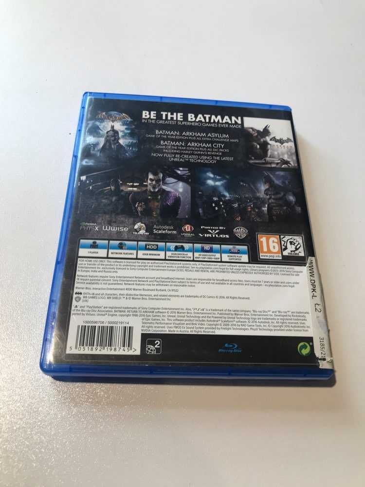 Batman Return To Arkham PL PS4 Sklep Irydium