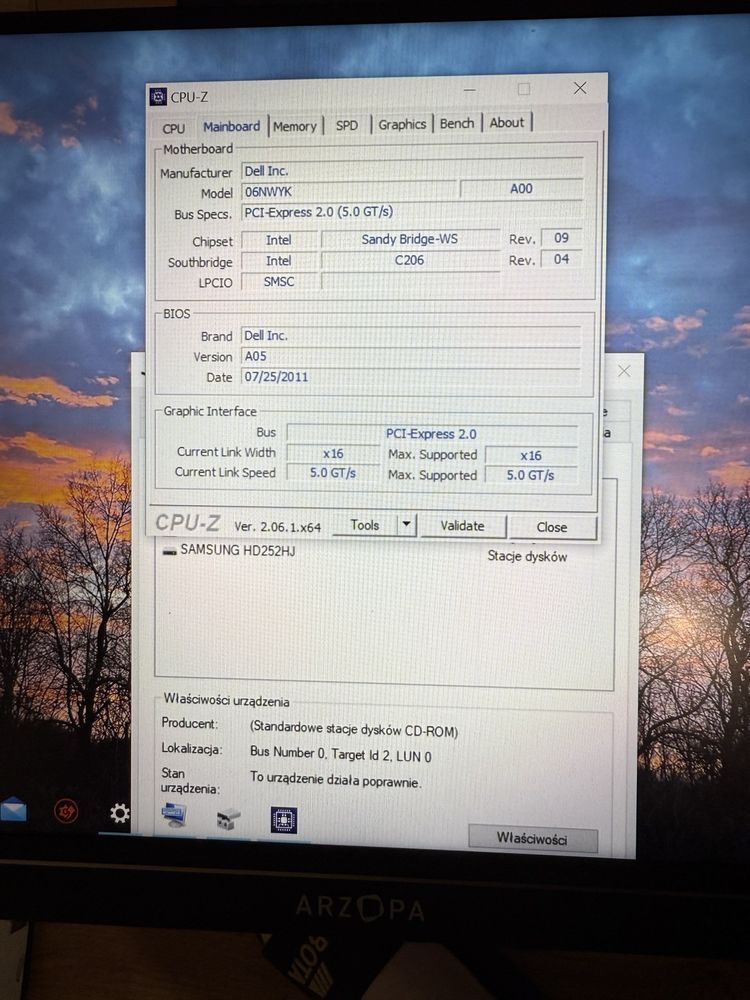 Komputer Dell Core I5, Nvidia, 16GB RAM