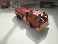 Rarytas Tootsietoy Fire Truck Made in USA 1970 Ciężarówka Straż Pożarn