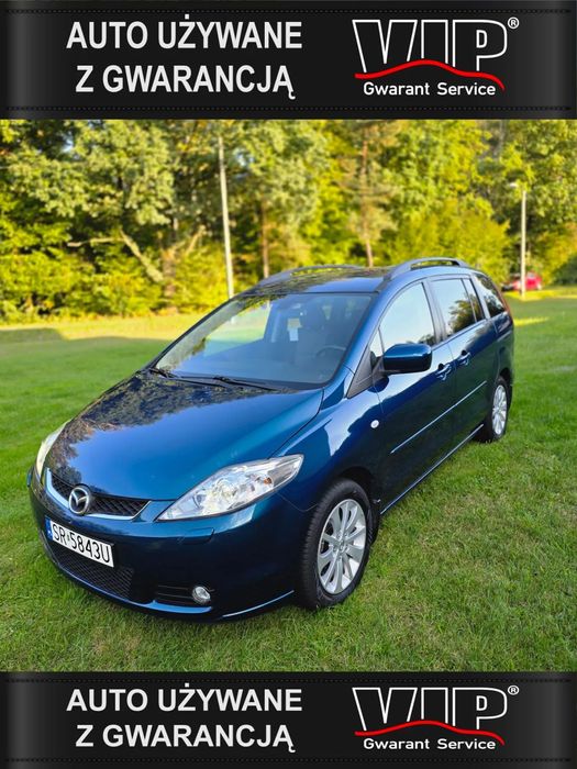 Mazda 5 * 7 osobowe* Gwarancja* Faktura Vat Marża*