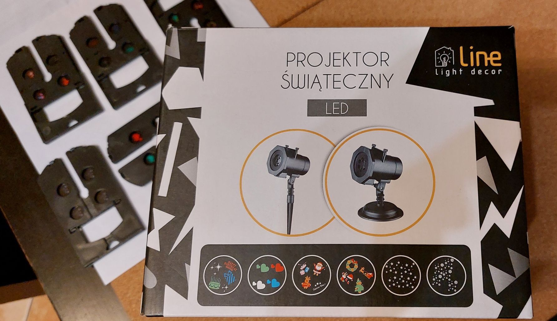 Projektor świąteczny LED zew. i wew.