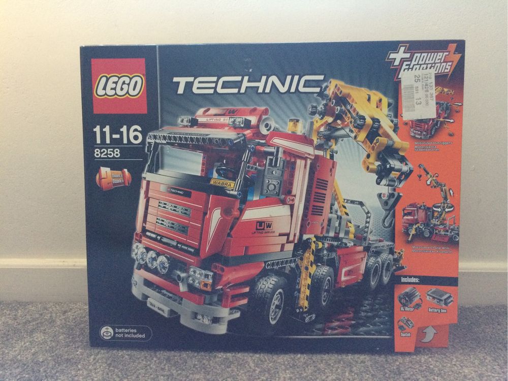 Lego Technic Dźwig zestaw 8258 NOWE klocki kolekcjonerskie UNIKAT