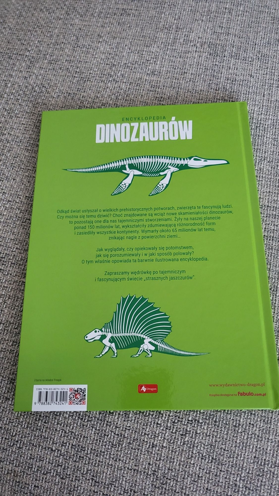 Encyklopedia dinozaurow ksiazka
