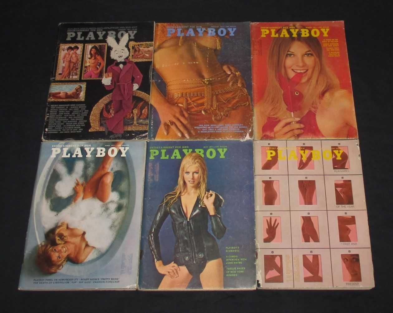 Revistas Playboy 1971 Edição Americana