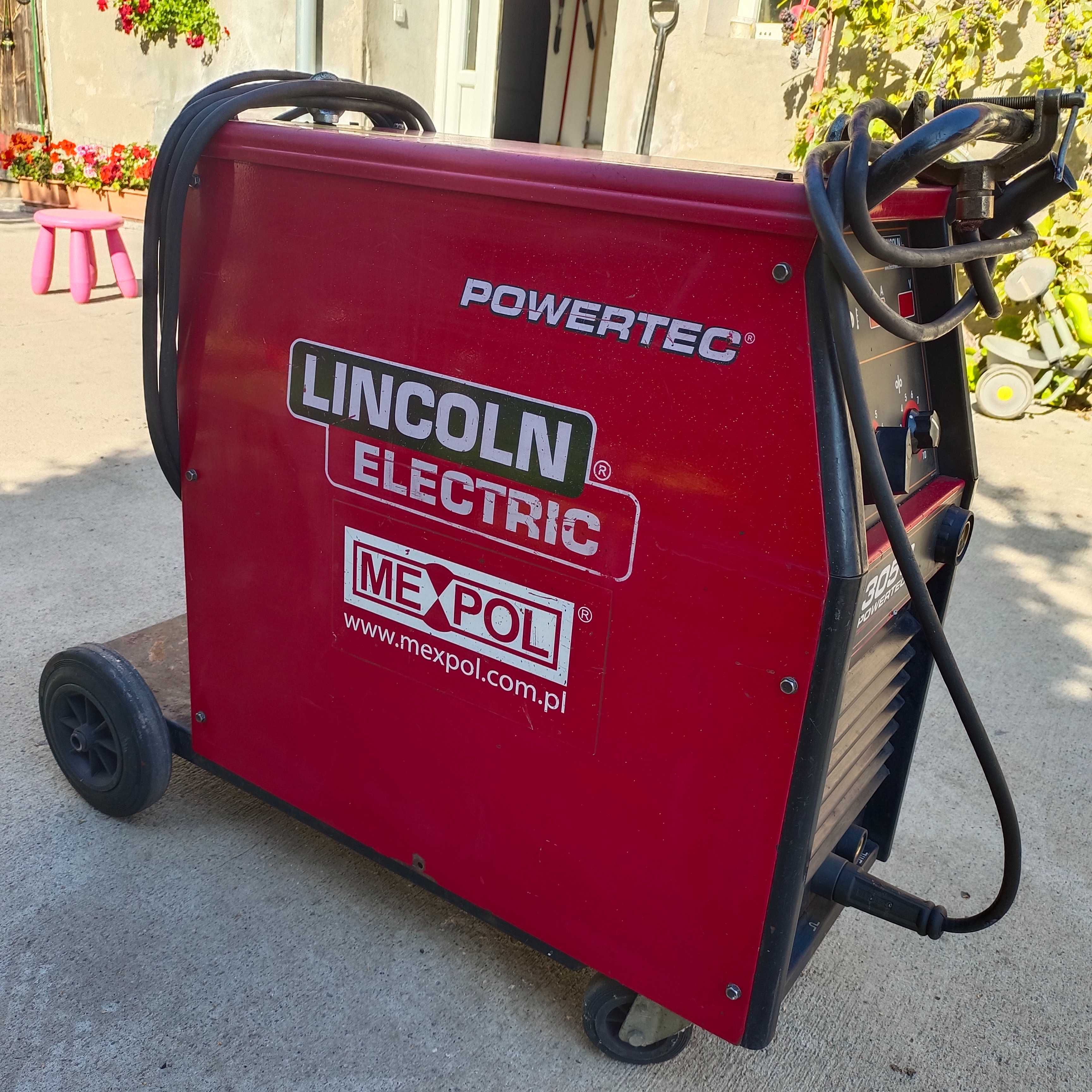 Spawarka Lincoln Electric POWERTEC 305C – MIG/MAG – 300A – Łosiów