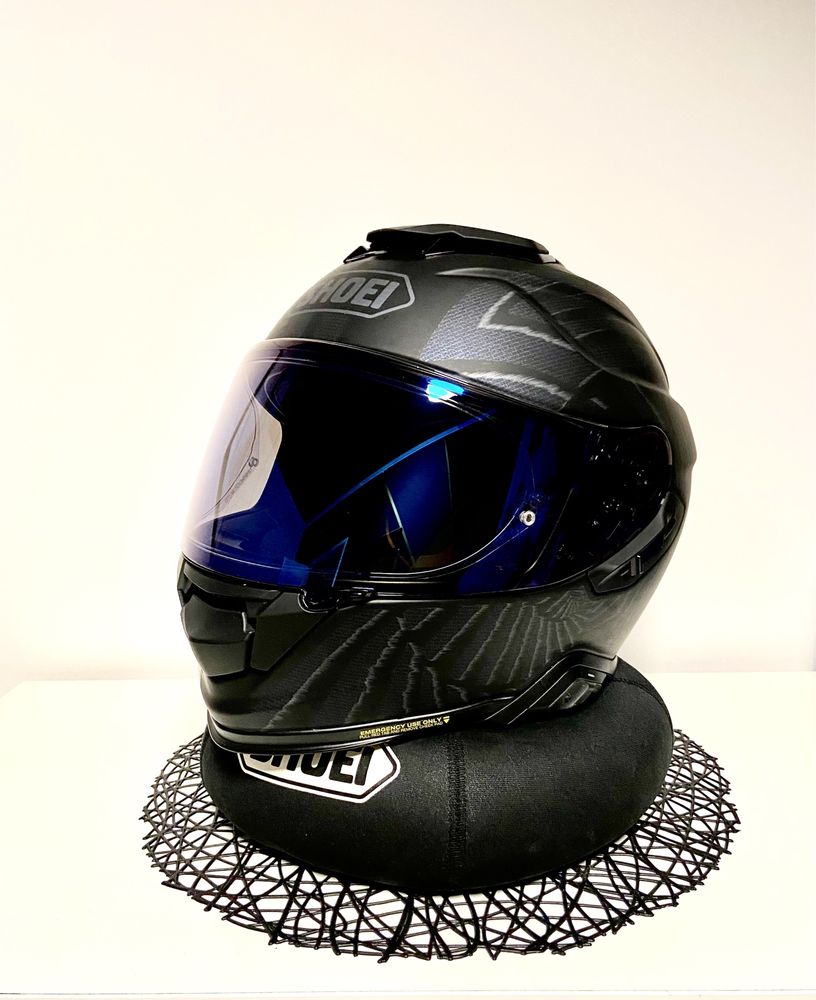 Nowy SHOEI GT-AIR 2 Qubit TC-5 XS SRL Mesh Wizjer Spectra Blue Blenda