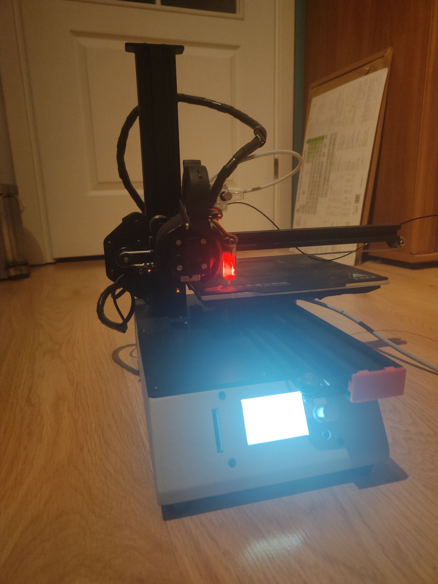 Drukarka 3D Tevo Michaelangelo po modyfikacjach